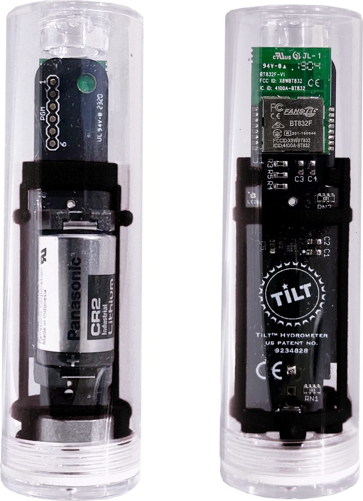 Tilt Spirits™ Hydrometer for Measuring Alcohol Percentage (20-100% ABV)
