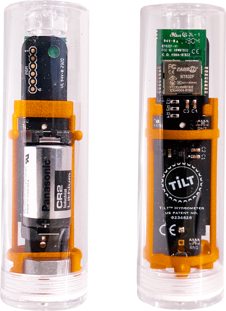 Tilt Spirits™ Hydrometer for Measuring Alcohol Percentage (20-100% ABV)