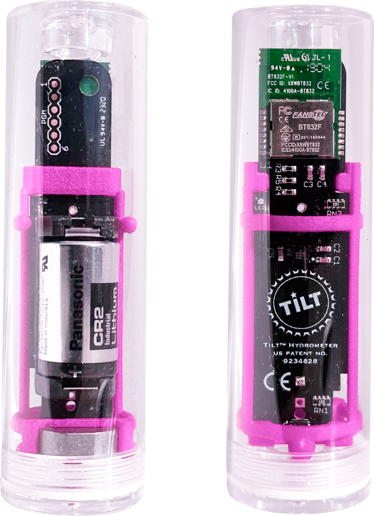 Tilt Spirits™ Hydrometer for Measuring Alcohol Percentage (20-100% ABV)