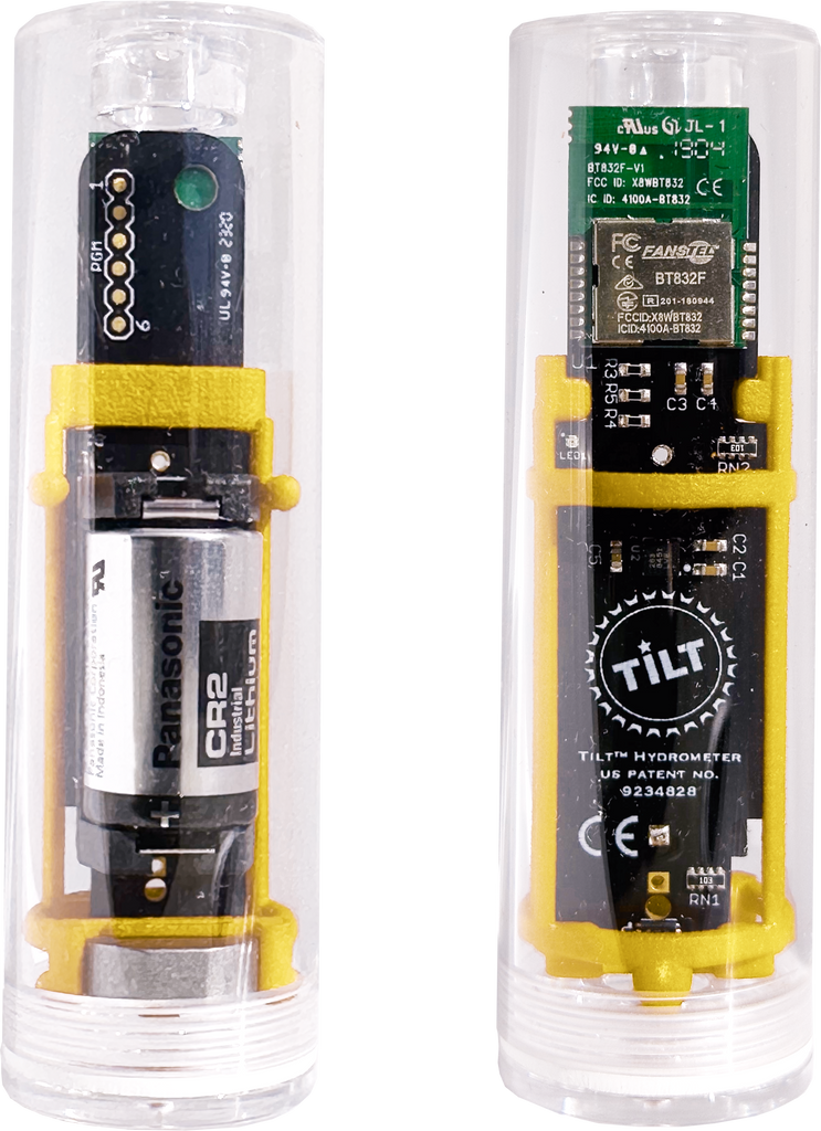 Tilt Spirits™ Hydrometer for Measuring Alcohol Percentage (20-100% ABV)