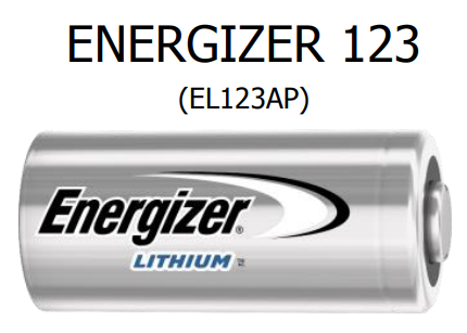 Tilt Battery (CR123A) Lithium Battery