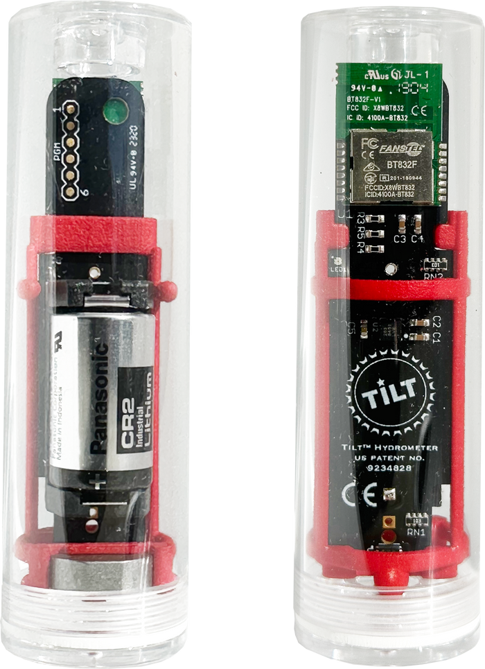 Tilt Spirits™ Hydrometer for Measuring Alcohol Percentage (20-100% ABV)