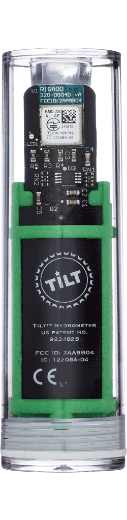 Tilt™ Hydrometer and Thermometer