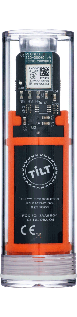 Tilt™ Hydrometer and Thermometer