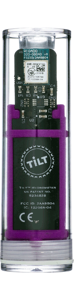 Tilt™ Hydrometer and Thermometer