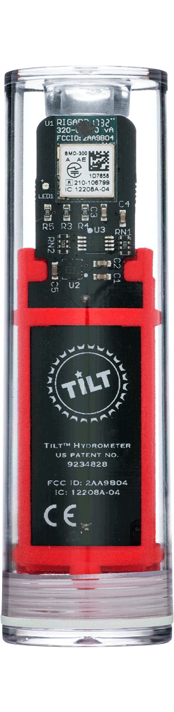 Tilt™ Hydrometer and Thermometer