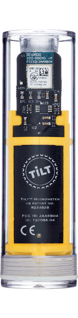 Tilt™ Hydrometer and Thermometer